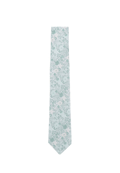 SEIDENFALTER Krawatte Blume 7,0-7,5cm