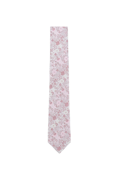 SEIDENFALTER Krawatte Blume 7,0-7,5cm
