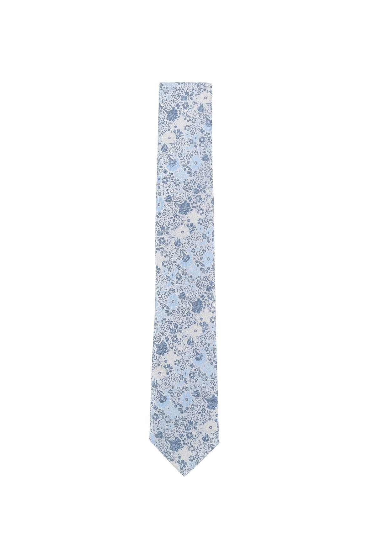 SEIDENFALTER Krawatte Blume 7,0-7,5cm