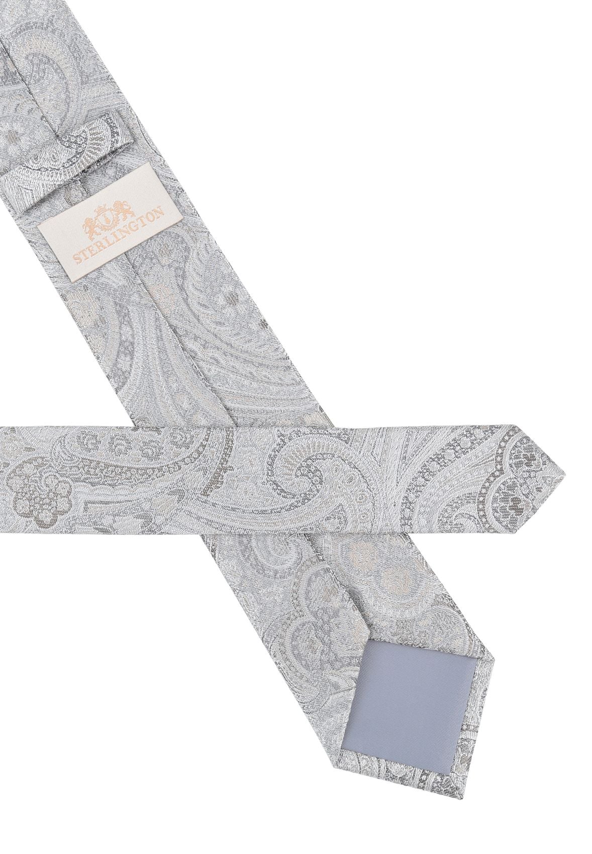 SEIDENFALTER Krawatte Paisley 7,0-7,5cm