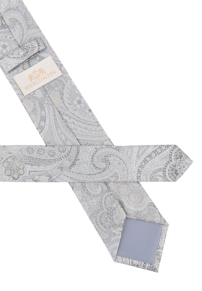 SEIDENFALTER Krawatte Paisley 7,0-7,5cm