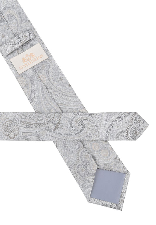 SEIDENFALTER Krawatte Paisley 7,0-7,5cm