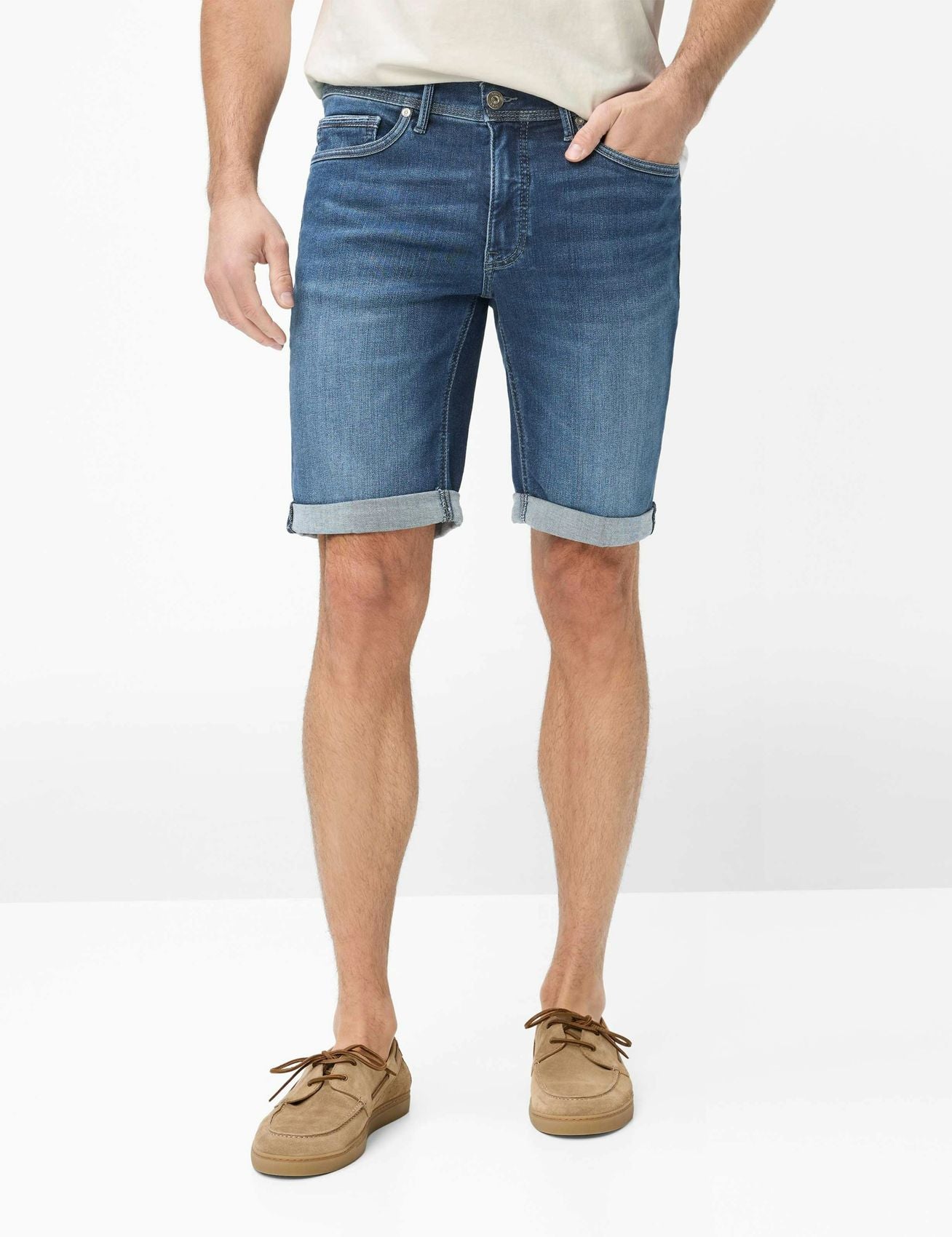 Denim Bermuda im Slim Fit "Chris B"