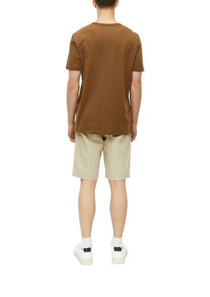 S.OLIVER Flammgarn-T-Shirt mit Artwork