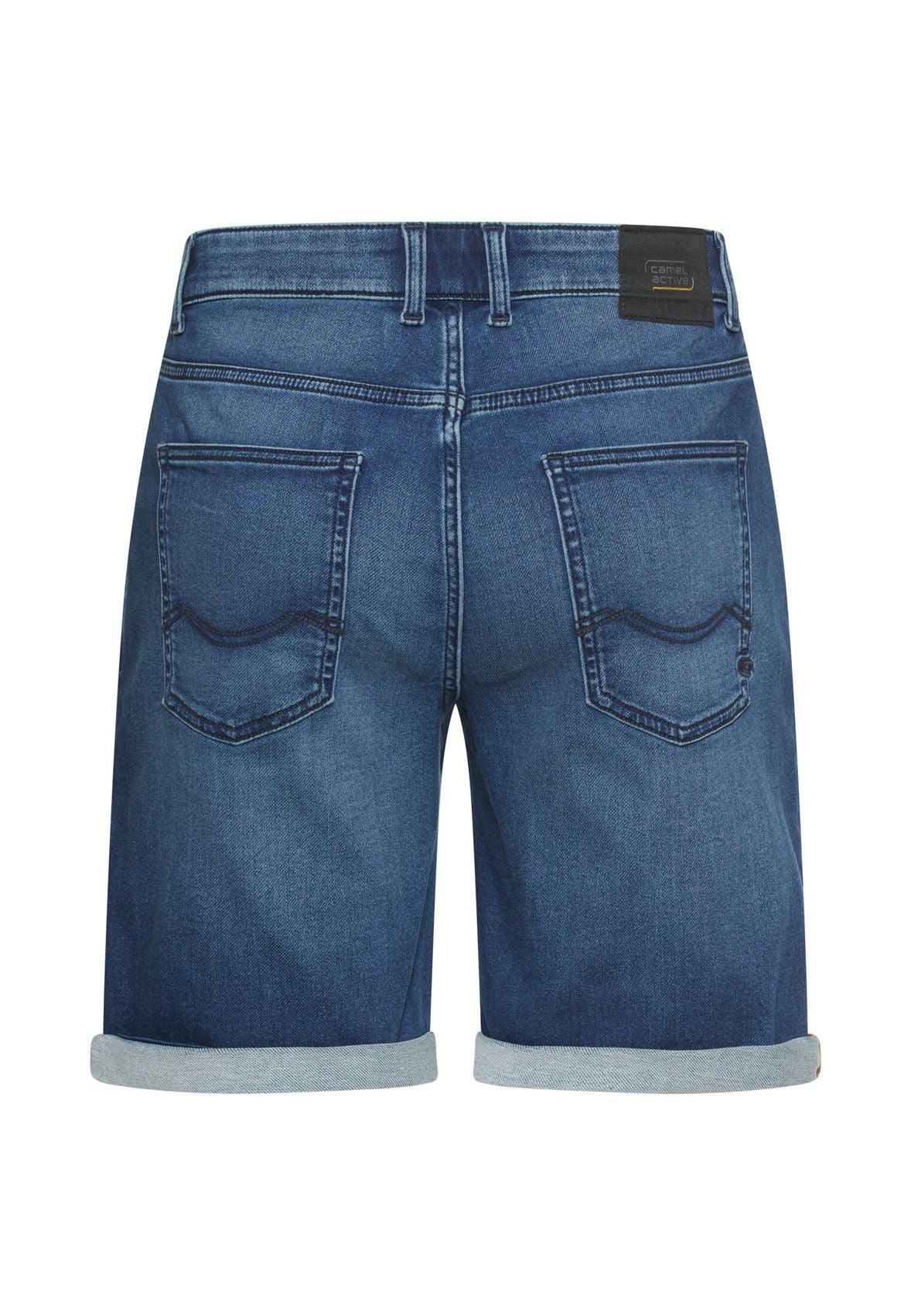 CAMEL ACTIVE fleXXXactive® Jeans Shorts aus Baumwollmix