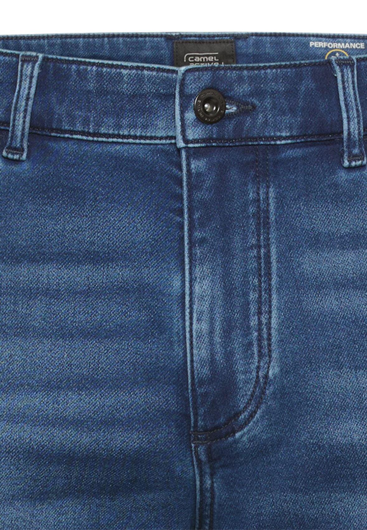 CAMEL ACTIVE fleXXXactive® Jeans Shorts aus Baumwollmix