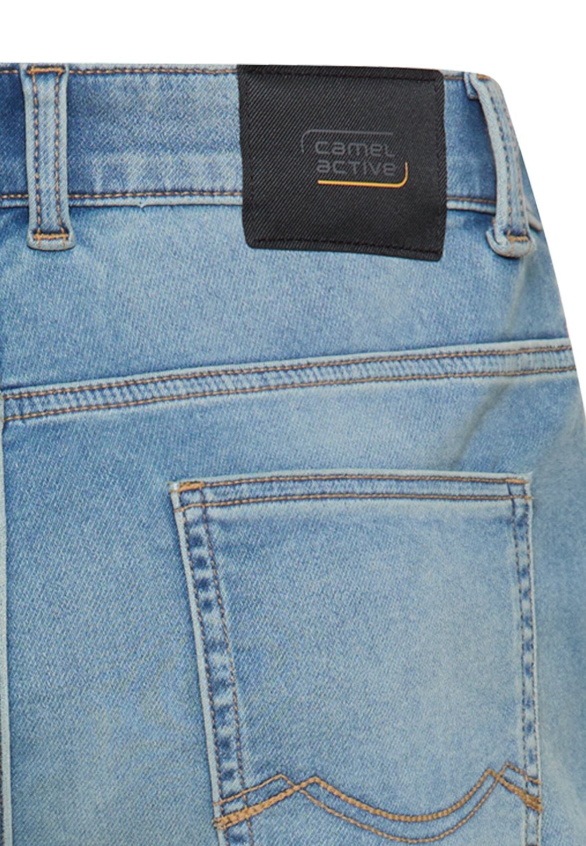 CAMEL ACTIVE fleXXXactive® Jeans Shorts aus Baumwollmix