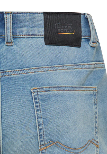 CAMEL ACTIVE fleXXXactive® Jeans Shorts aus Baumwollmix