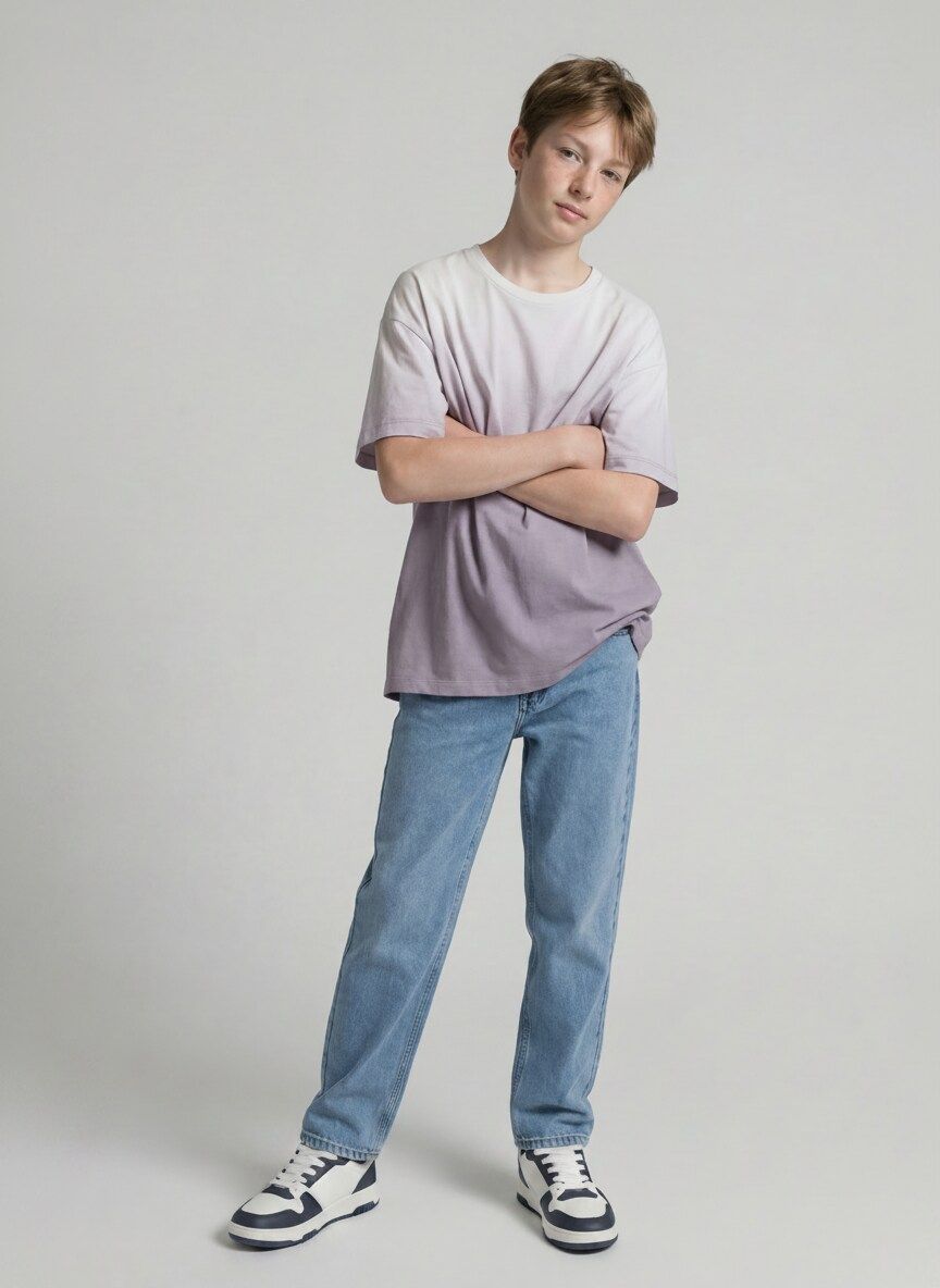 TOM TAILOR Oversize T-Shirt mit Rückenprint