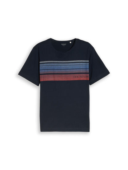 TOM TAILOR T-Shirt mit Print auf der Brust M
