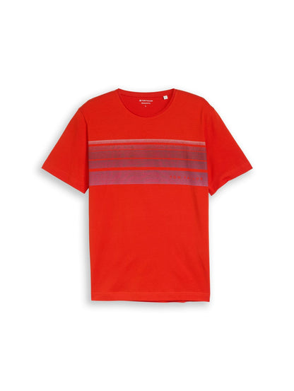 TOM TAILOR T-Shirt mit Print auf der Brust XXL