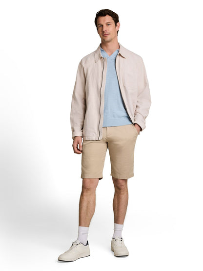 TOM TAILOR Strick-Poloshirt aus Baumwolle