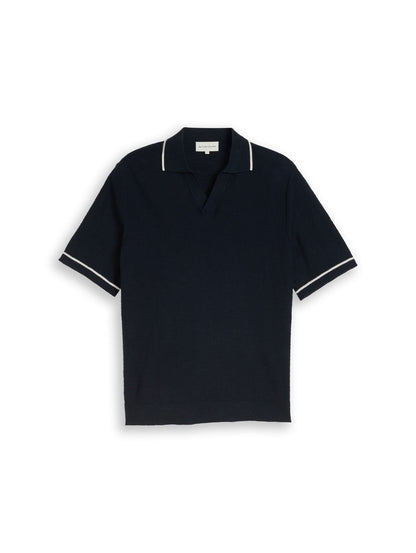 TOM TAILOR Strick-Poloshirt aus Baumwolle XXXL