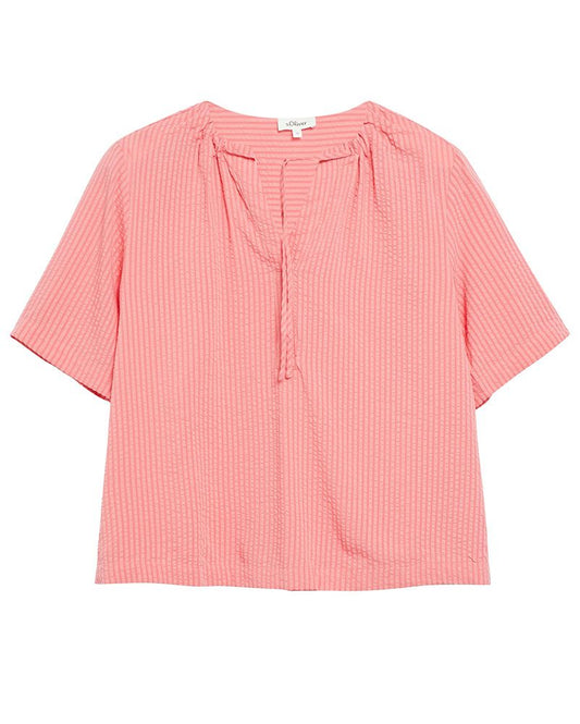 S.OLIVER Bluse mit All-Over Muster