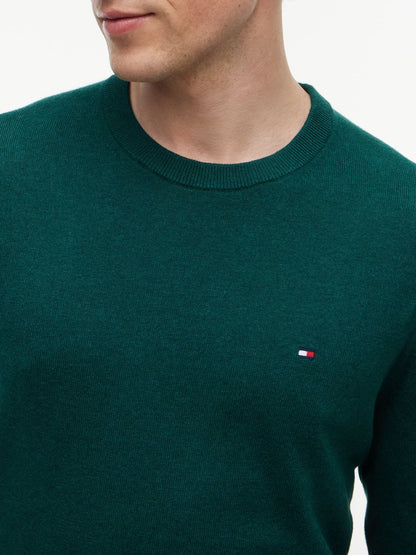 TOMMY HILFIGER PIMA ORG CTN CASHMERE CREW NECK