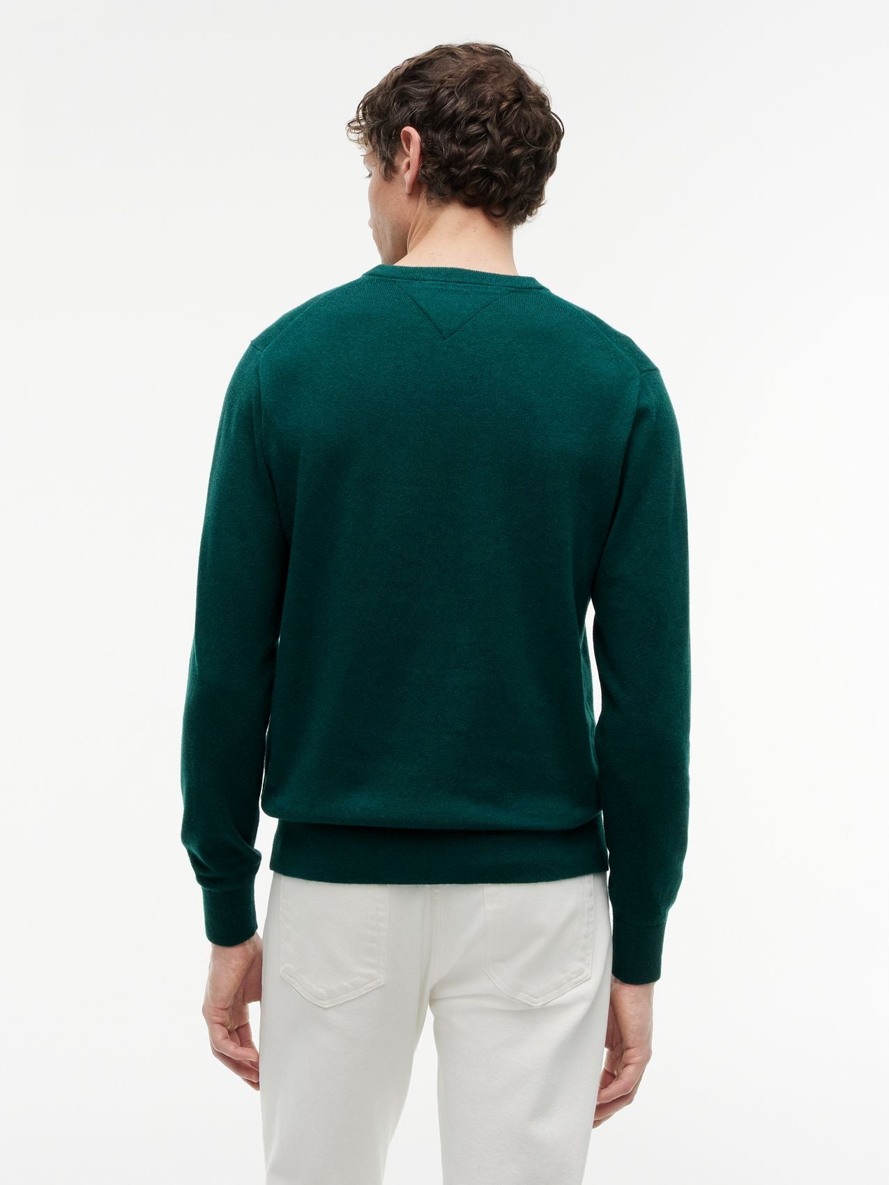 TOMMY HILFIGER PIMA ORG CTN CASHMERE CREW NECK