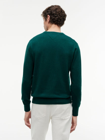 TOMMY HILFIGER PIMA ORG CTN CASHMERE CREW NECK