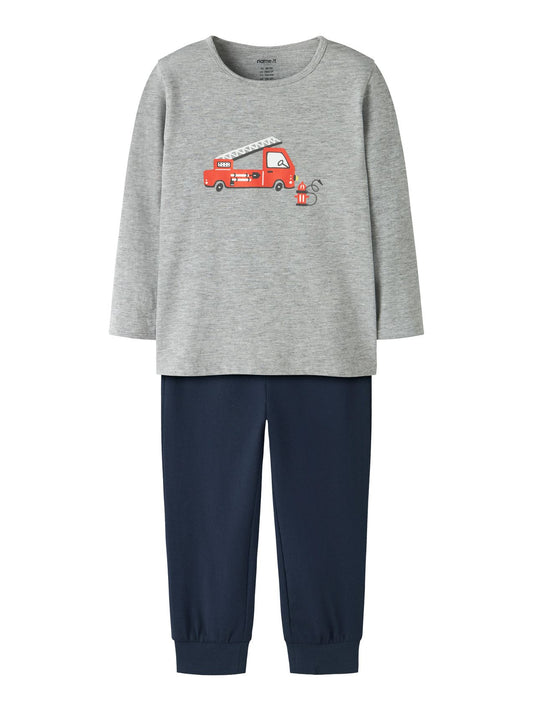 BESTSELLER NMMNIGHTSET GREY FIRETRUCK NOOS