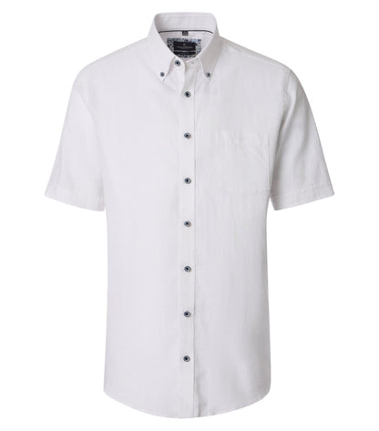 CASA MODA Leinenhemd kurzarm 5XL