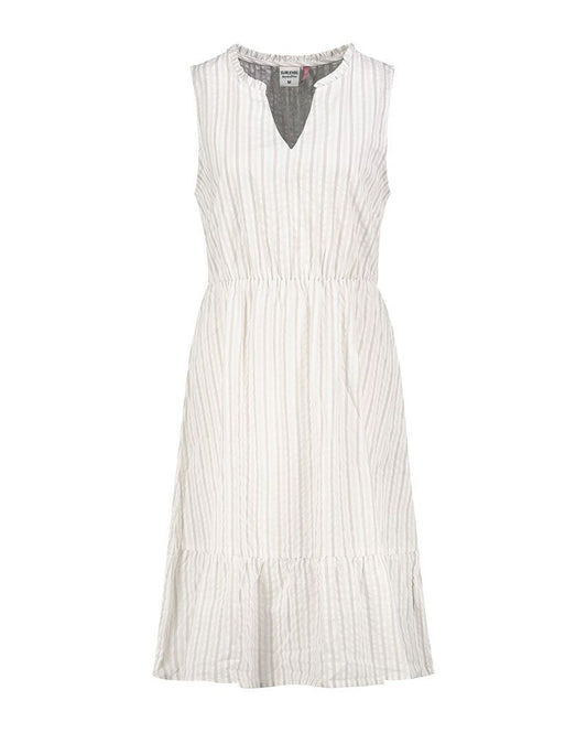 SUBLEVEL Sommerliches Streifenkleid