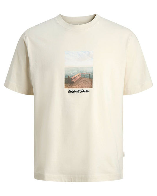 JACK & JONES T-Shirt mit Foto-Print