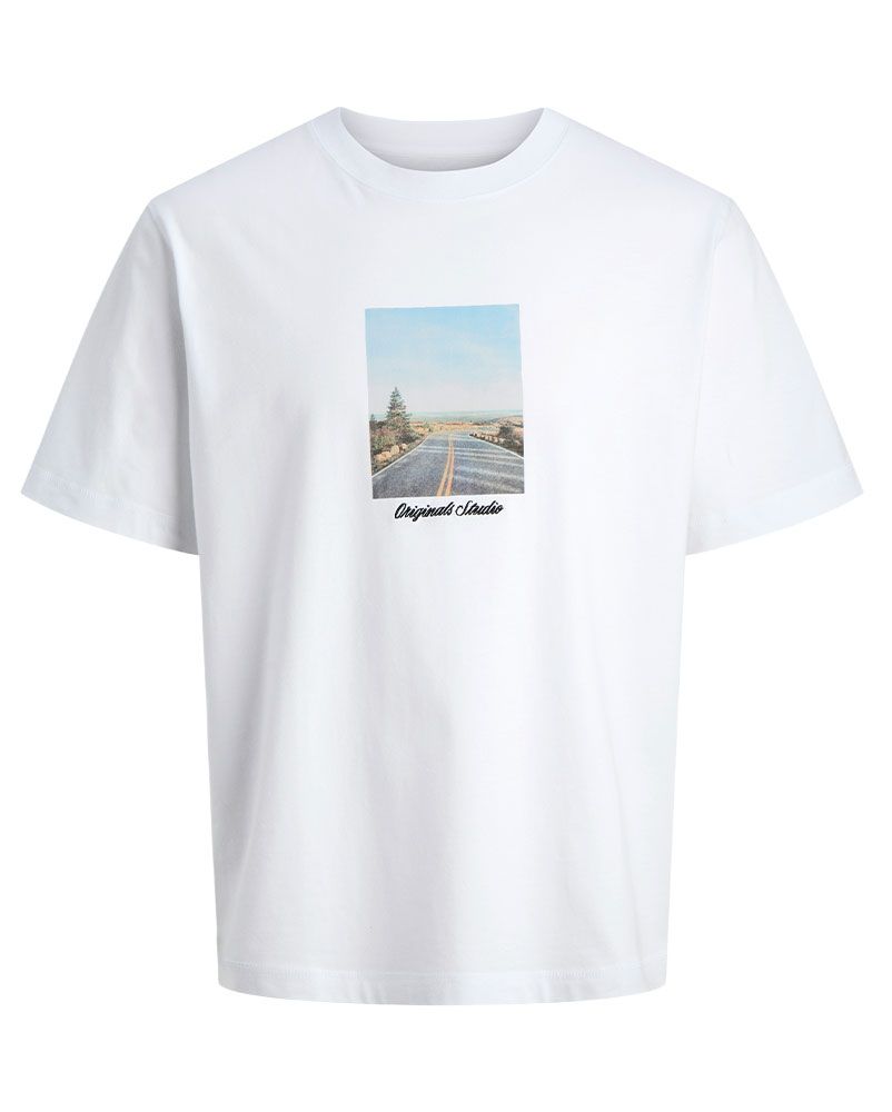 JACK & JONES T-Shirt mit Foto-Print