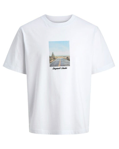 JACK & JONES T-Shirt mit Foto-Print