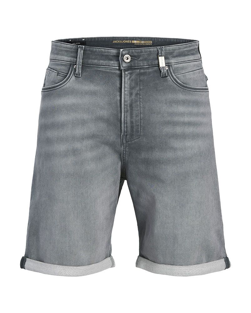 JACK & JONES Jeans-Shorts mit umgeschlagenen Saum