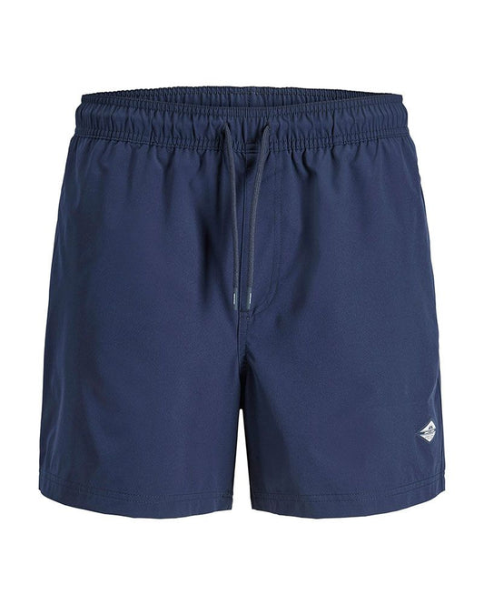 JACK & JONES Sportliche Badeshorts mit Kordelzug