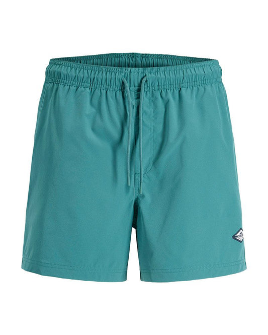 JACK & JONES Sportliche Badeshorts mit Kordelzug