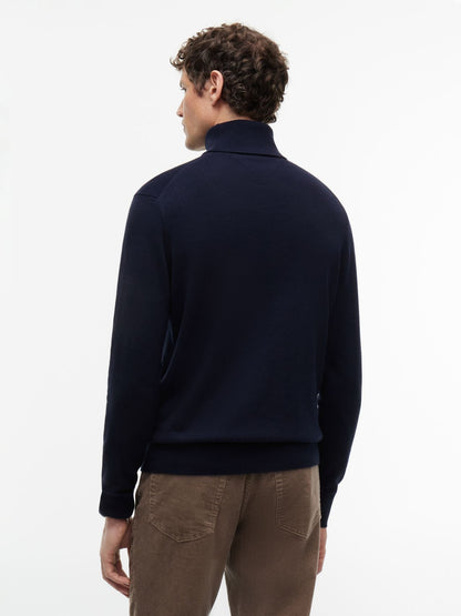 PIMA ORG CTN CASHMERE ROLL NECK