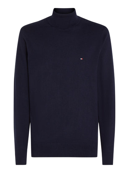 PIMA ORG CTN CASHMERE ROLL NECK