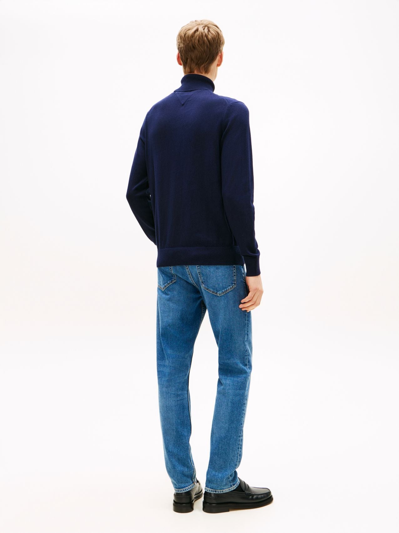 PIMA ORG CTN CASHMERE ROLL NECK