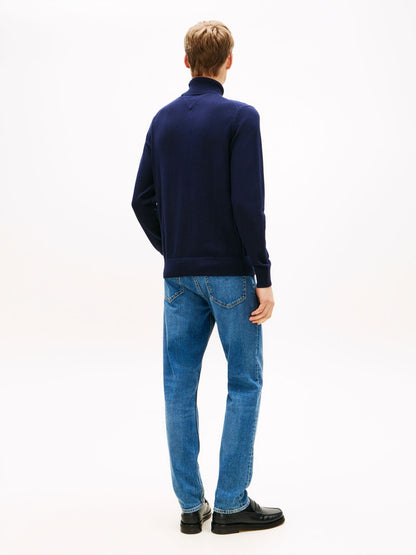 PIMA ORG CTN CASHMERE ROLL NECK