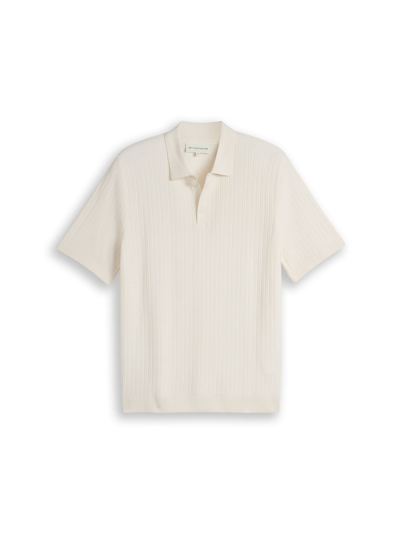TOM TAILOR Strick-Poloshirt aus Baumwolle XXL