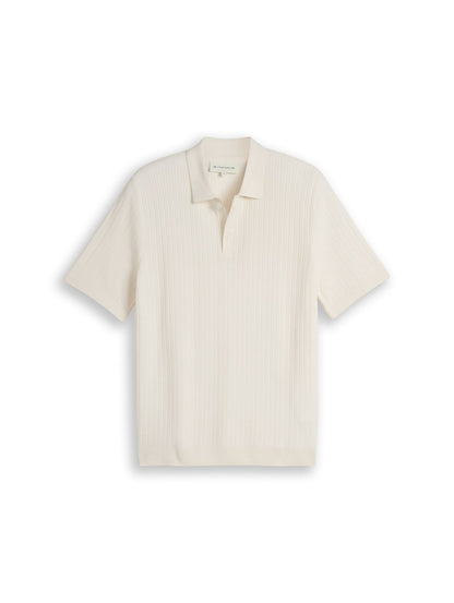 TOM TAILOR Strick-Poloshirt aus Baumwolle XXL