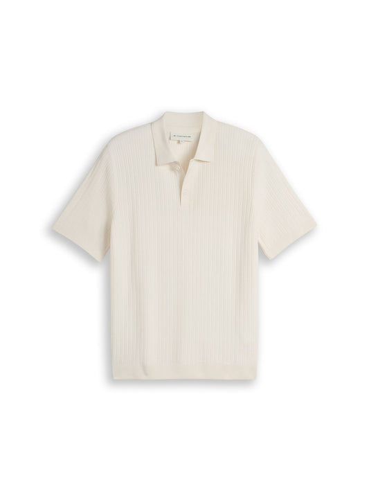 TOM TAILOR Strick-Poloshirt aus Baumwolle XXL