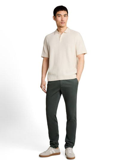 TOM TAILOR Strick-Poloshirt aus Baumwolle