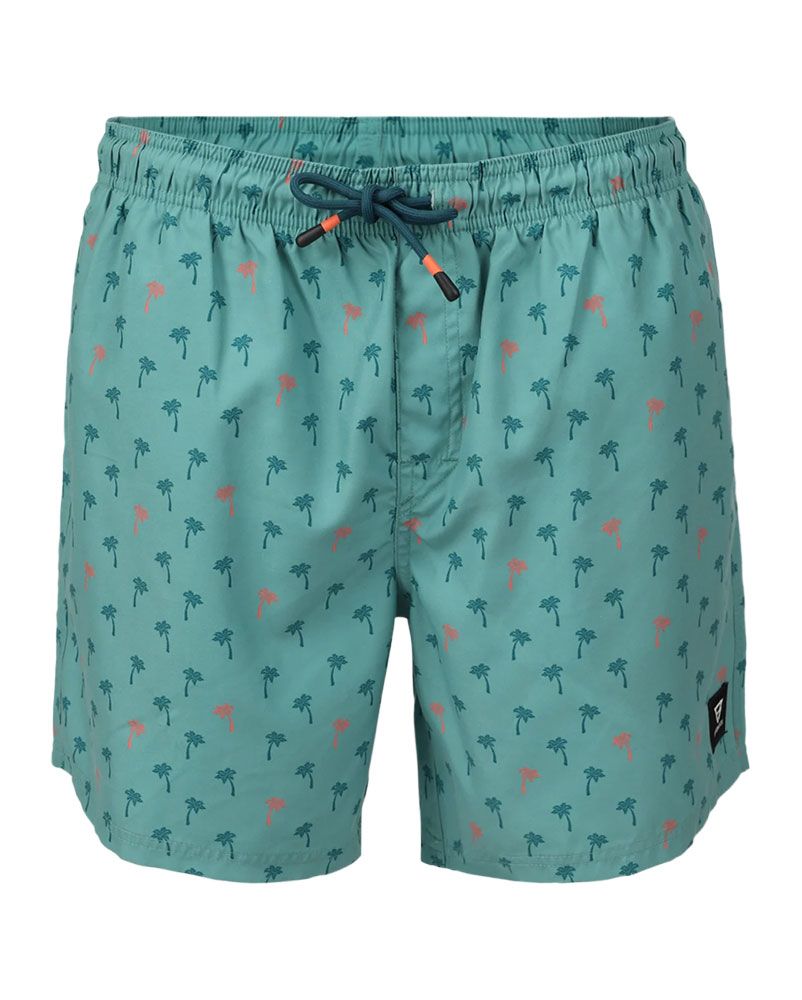 INTERSPORT Palmen-Badeshorts mit Kordelzug