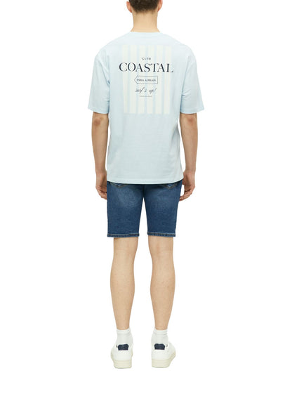 T-Shirt mit Front- und Rückenprint