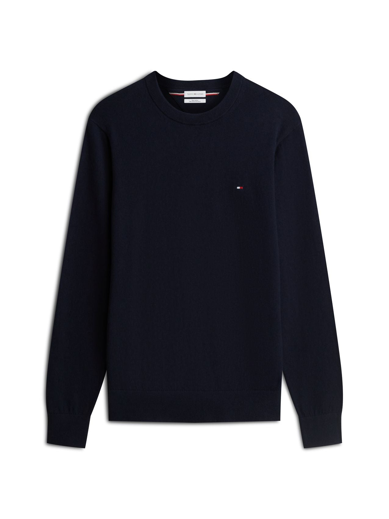TOMMY HILFIGER PIMA ORG CTN CASHMERE CREW NECK