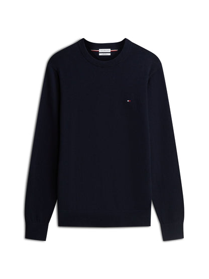 TOMMY HILFIGER PIMA ORG CTN CASHMERE CREW NECK
