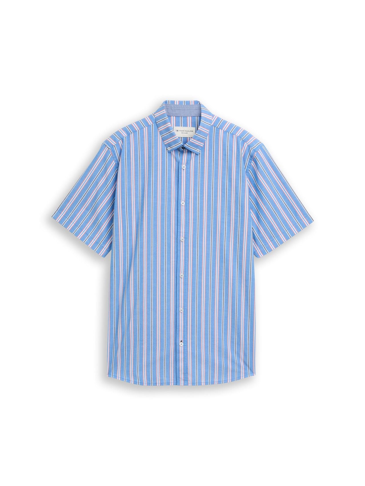 TOM TAILOR Regular Fit Kurzarmhemd mit Streifen XL