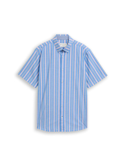 TOM TAILOR Regular Fit Kurzarmhemd mit Streifen XL