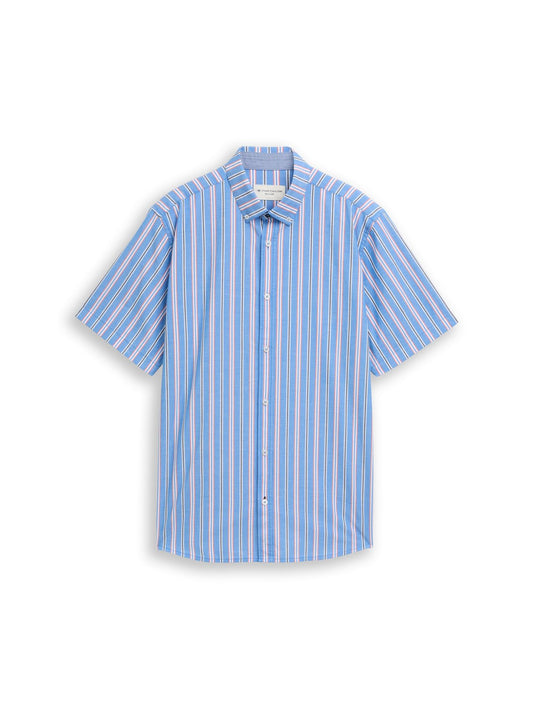 TOM TAILOR Regular Fit Kurzarmhemd mit Streifen