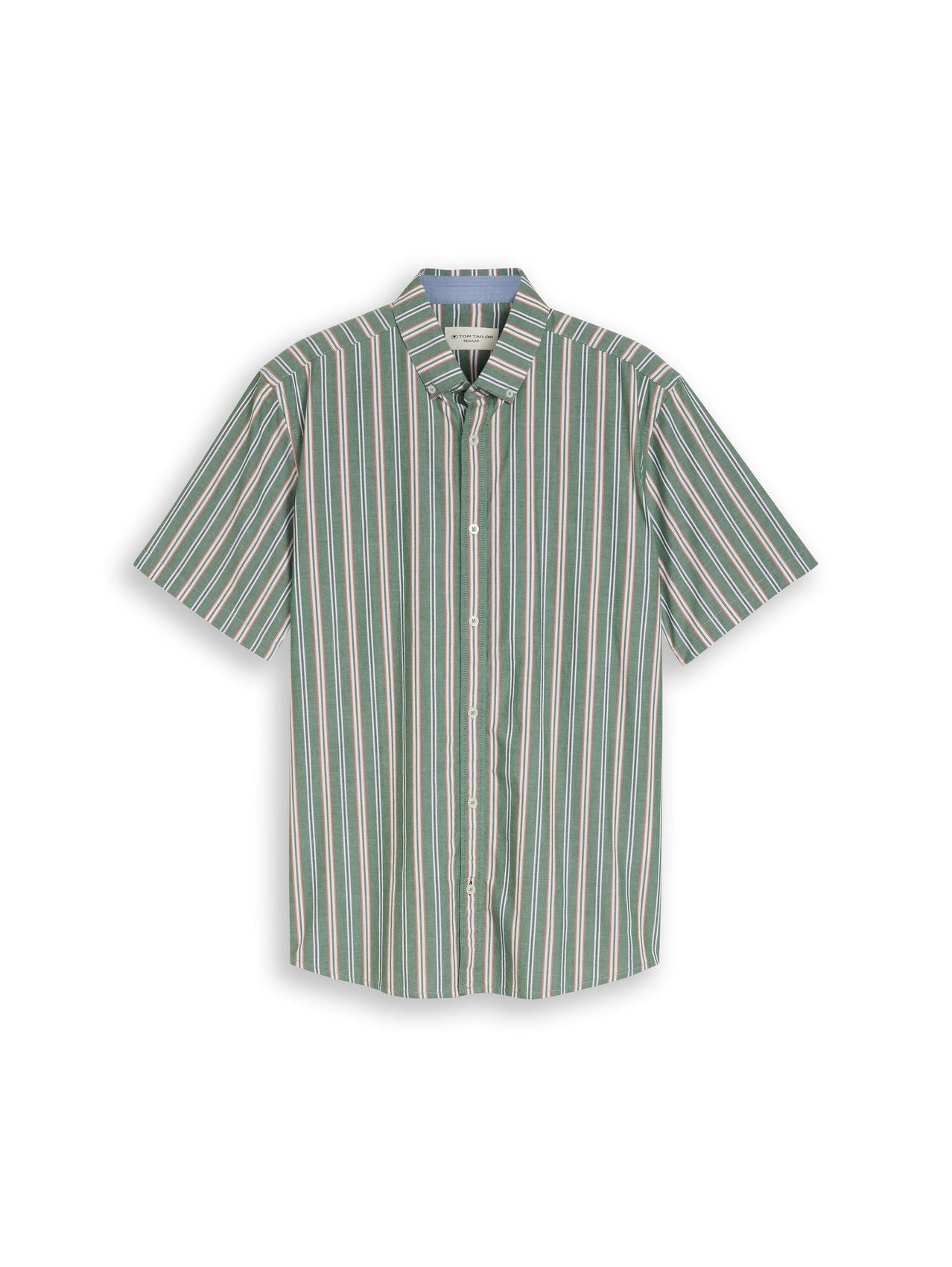 TOM TAILOR Regular Fit Kurzarmhemd mit Streifen XXXL