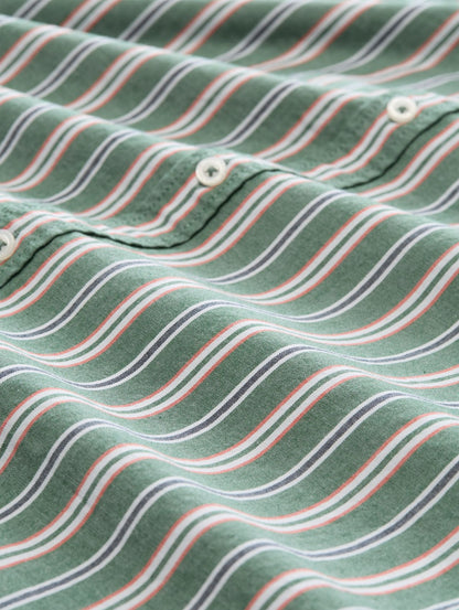 TOM TAILOR Regular Fit Kurzarmhemd mit Streifen