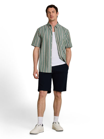 TOM TAILOR Regular Fit Kurzarmhemd mit Streifen