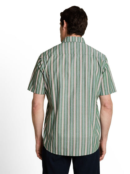 TOM TAILOR Regular Fit Kurzarmhemd mit Streifen