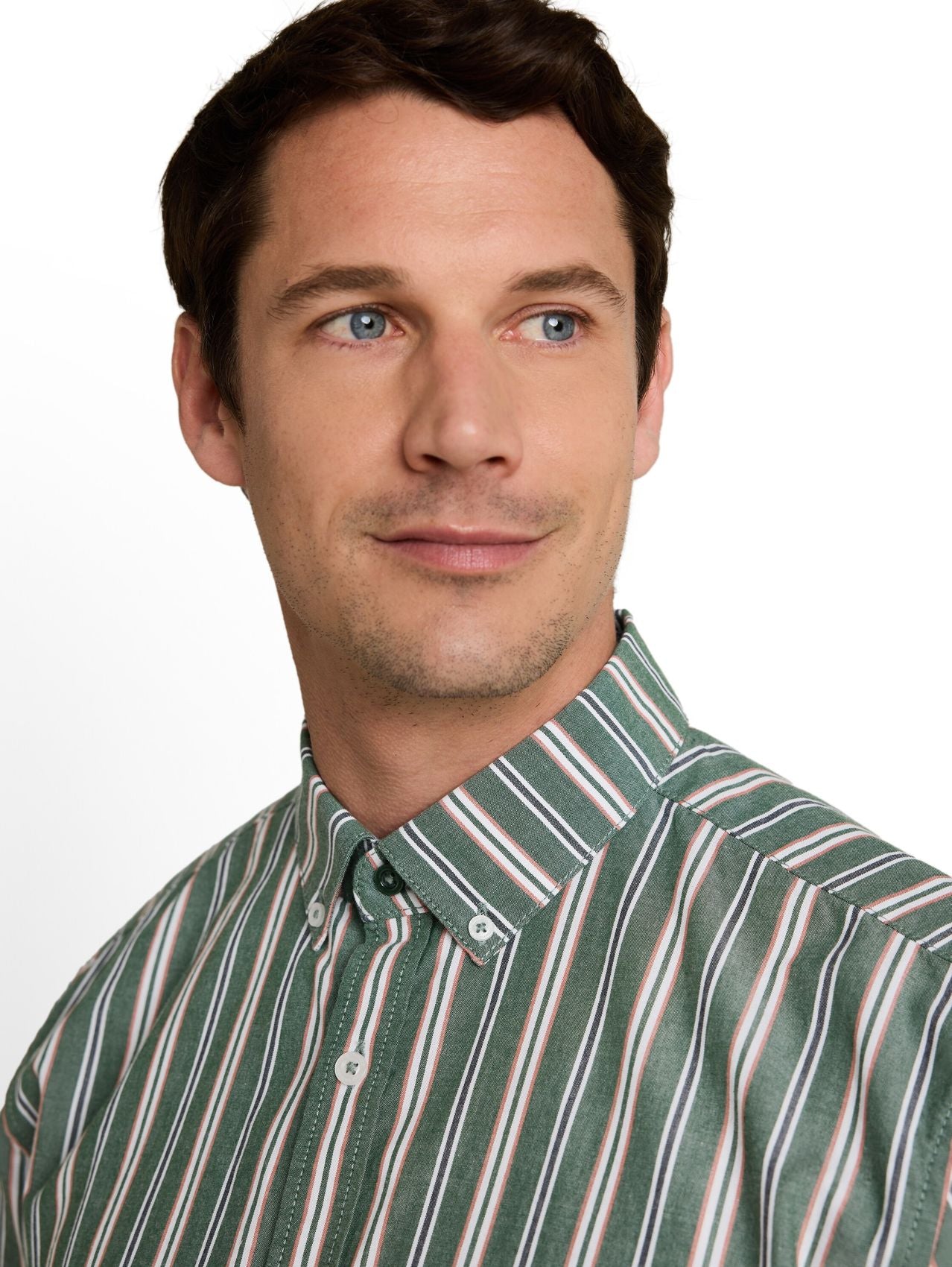 TOM TAILOR Regular Fit Kurzarmhemd mit Streifen